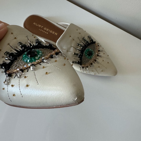 Kurg Geiger Evil Eye Mules, Size 38 - Picture 2 of 4
